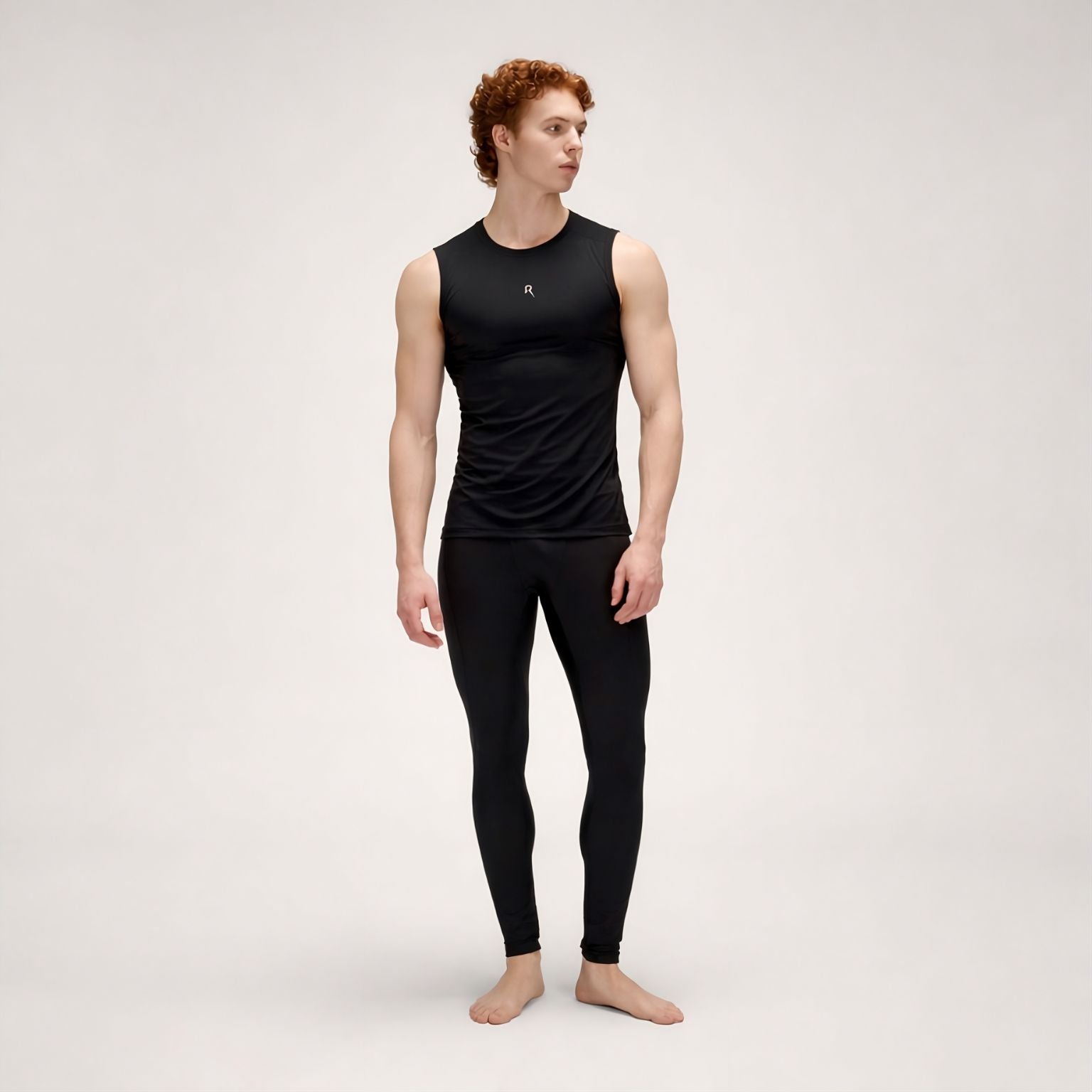 Tank Sport UPF50+ UV Activewear Men – Vulcanic Black