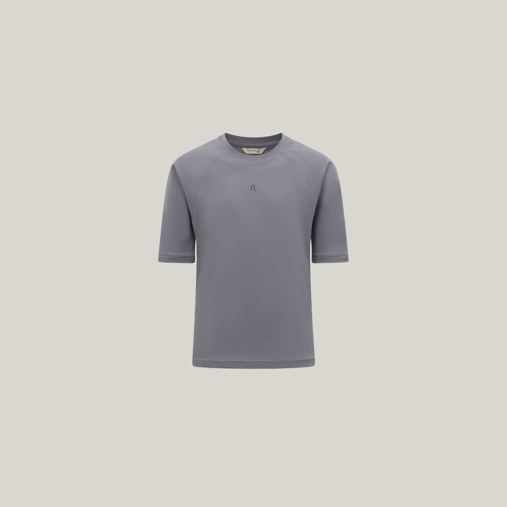 Cozy T-Shirt UPF50+ UV Swimwear Unisex - Shark Grey