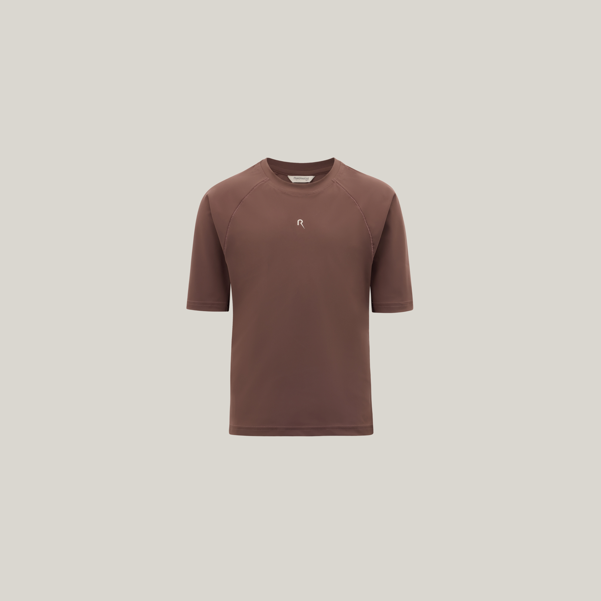 Cozy T-Shirt UPF50+ UV Swimwear Unisex - Coconut Brown
