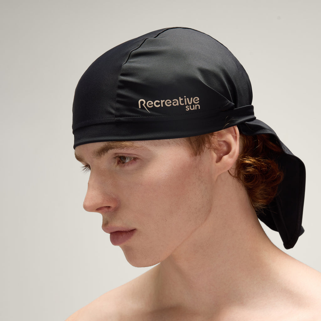 Bandana UPF50+ UV Headpiece Unisex – Vulcanic Black