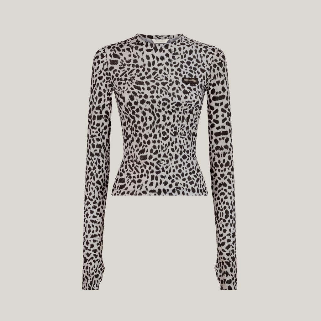 Long Sleeve T-Shirt UPF50+ UV Swimwear Women – Wave Foam Print