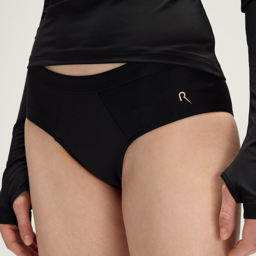 Hot Pants UPF50+ UV Swimwear Women – Vulcanic Black