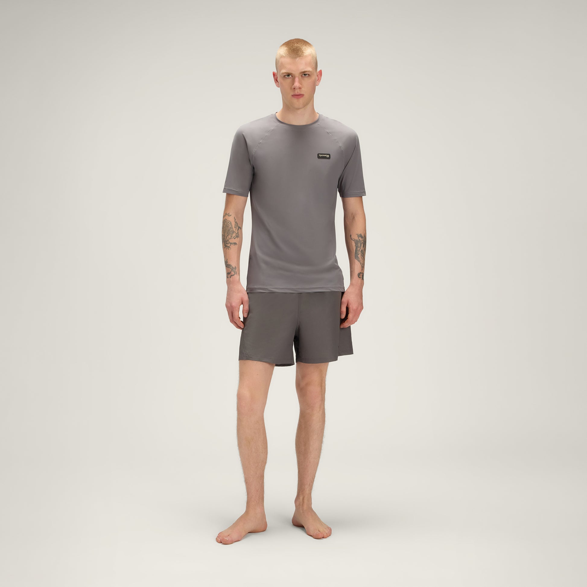 Cozy T-Shirt UPF50+ UV Activewear Men – Shark Grey