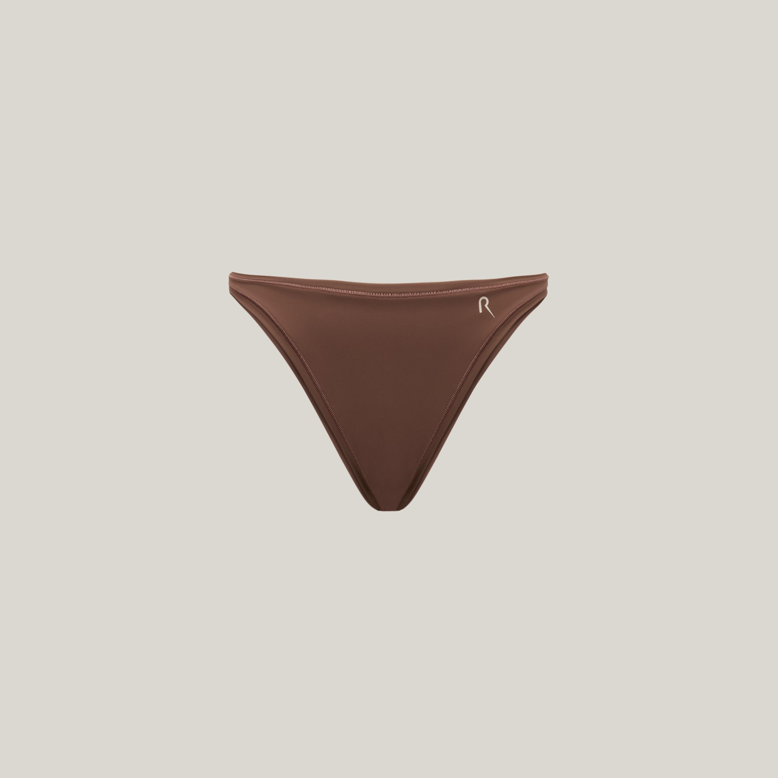 Core Bikini Bottom UPF50+ UV Swimwear Women – Coconut Brown