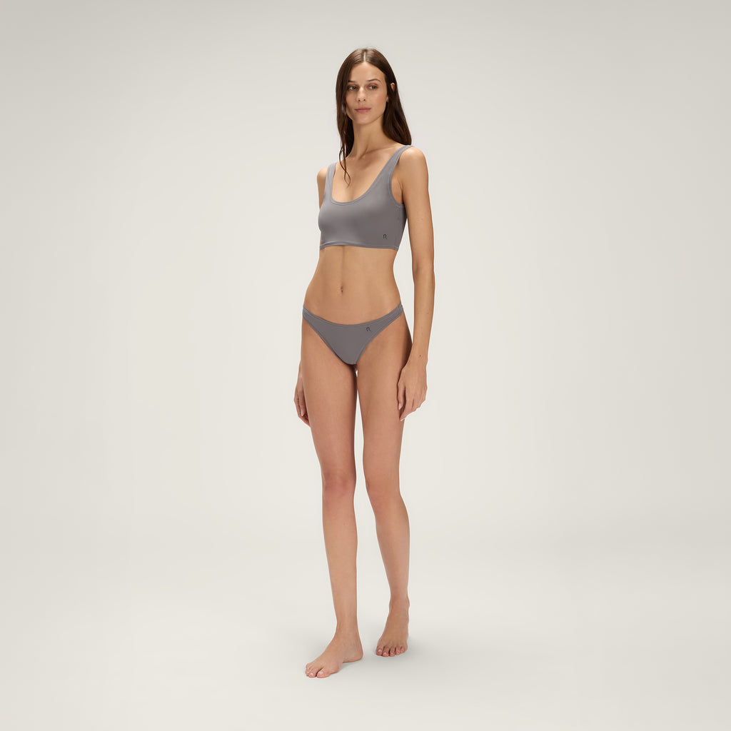 Core Bikini Bottom UPF50+ UV Swimwear Women – Shark Grey
