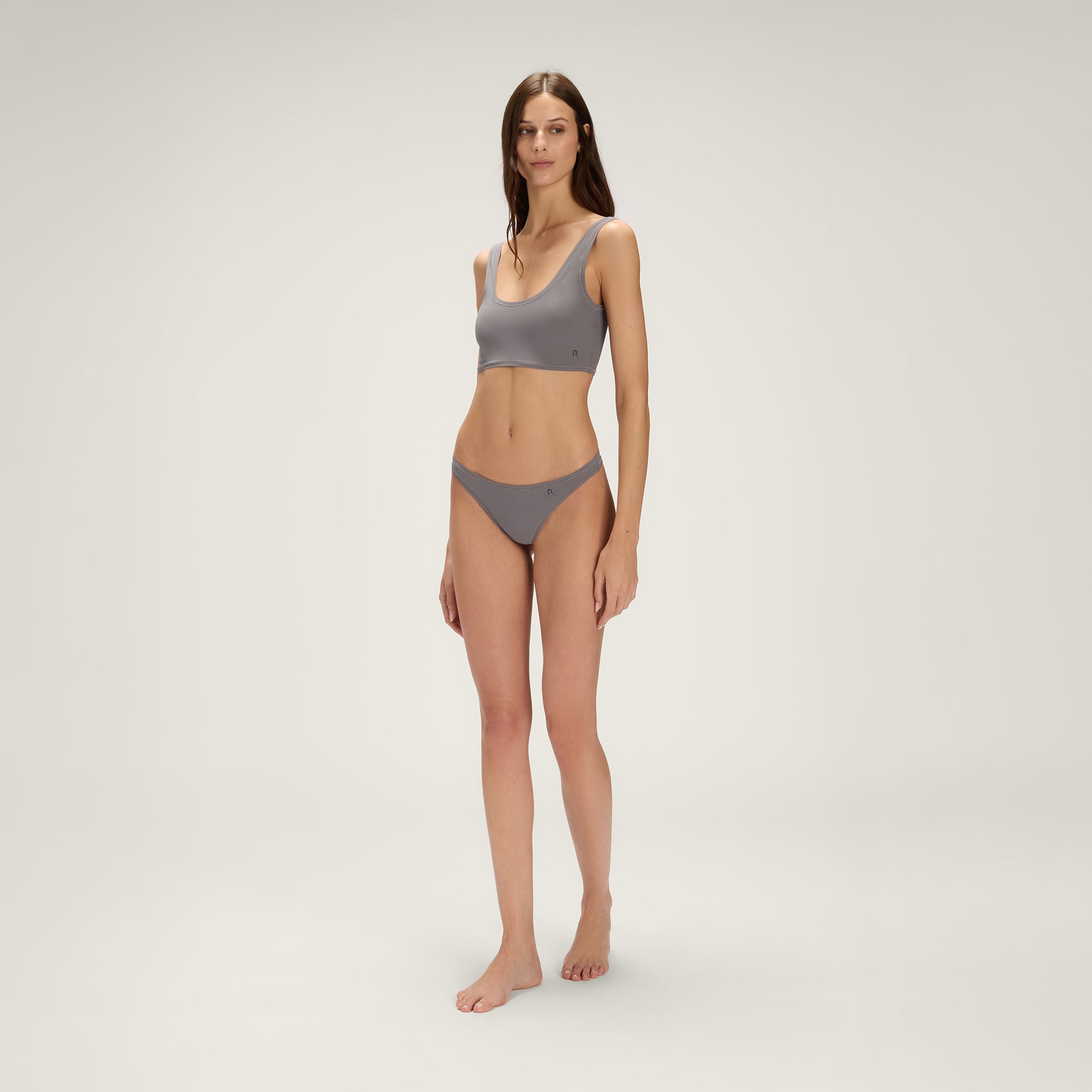Core Bikini Bottom UPF50+ UV Swimwear Women – Shark Grey