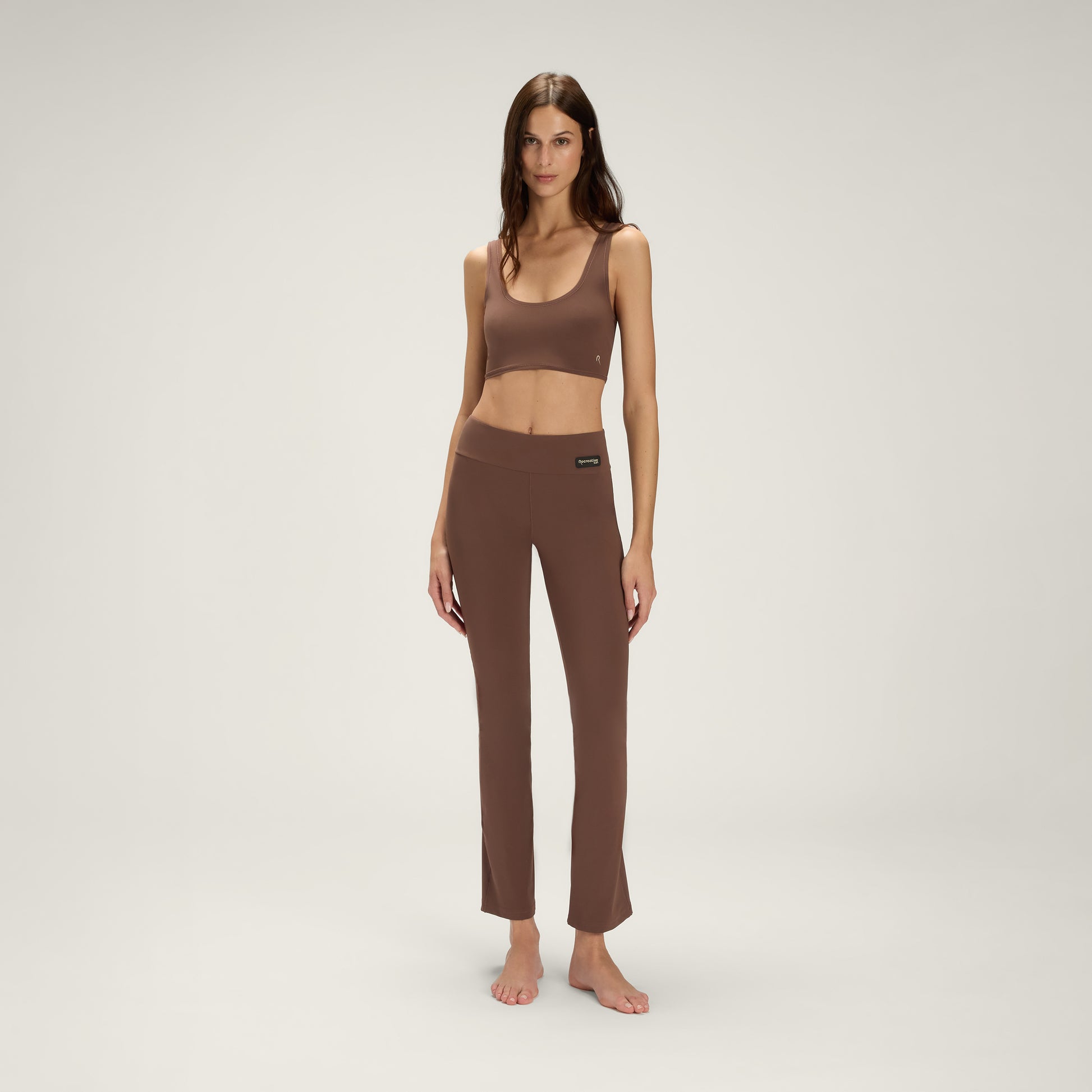 Core Bikini Top UPF50+ UV Swimwear Women – Coconut Brown