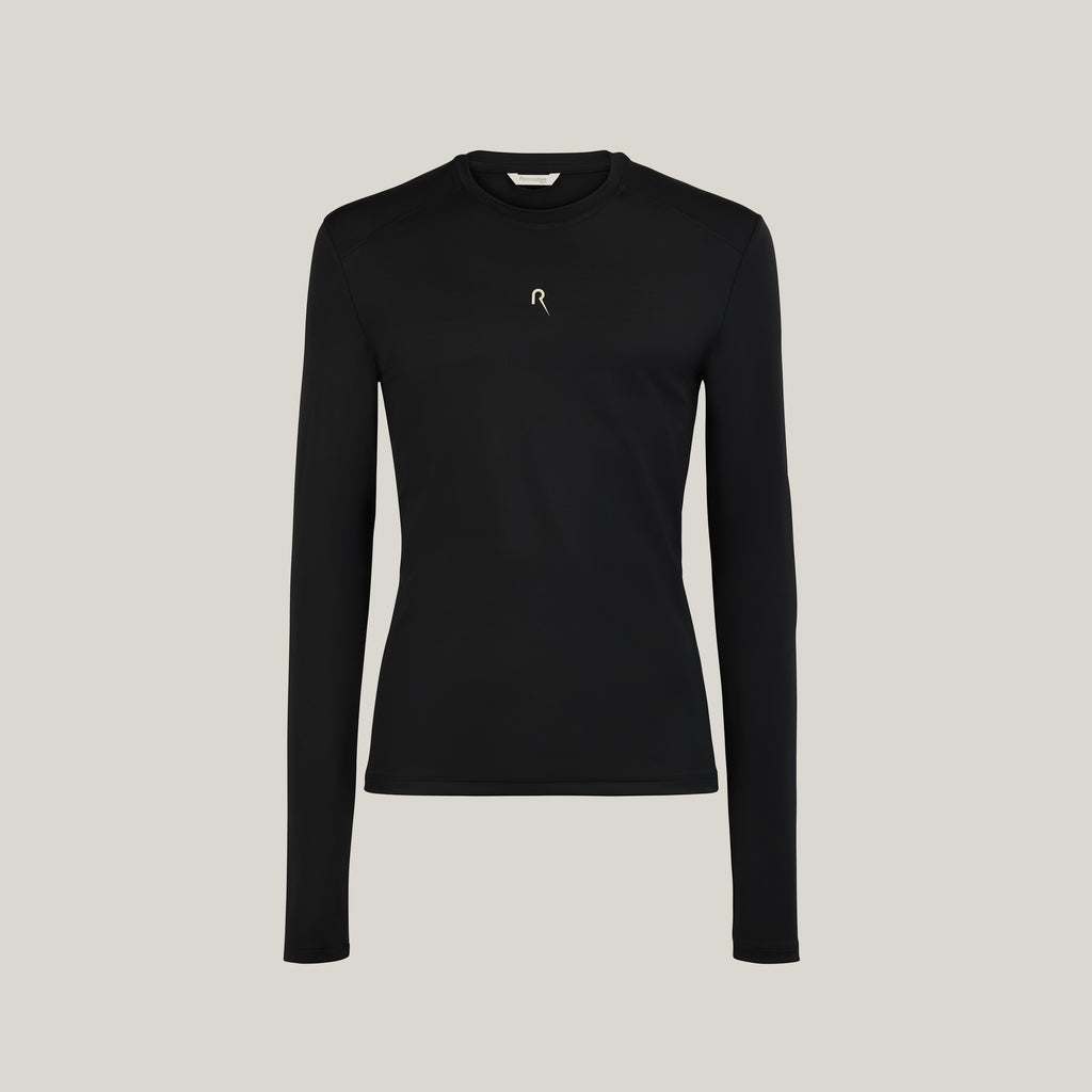 Long Sleeve T-Shirt UPF50+ UV Swimwear Men – Vulcanic Black