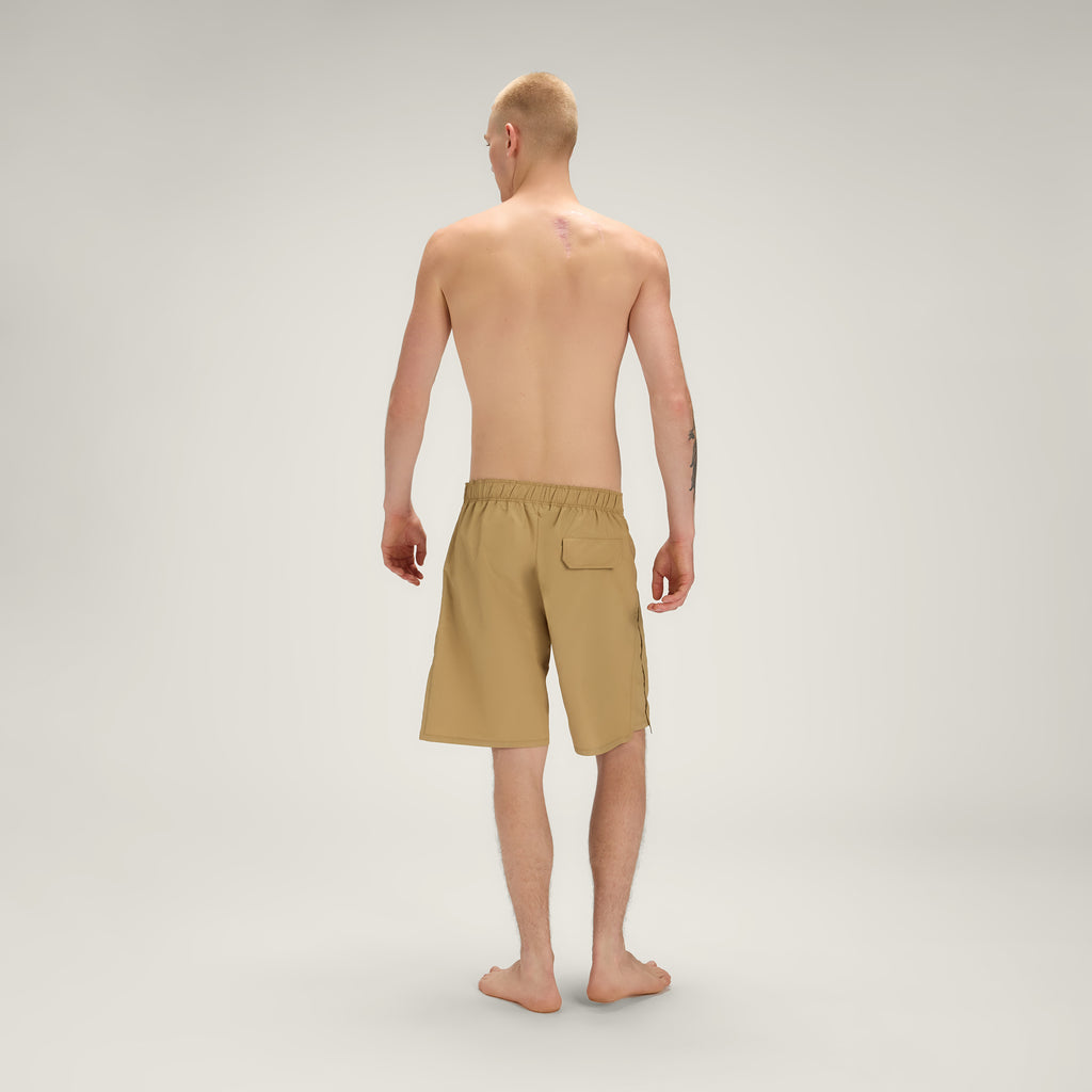 Loose Muay Thai Shorts UPF50+ UV Swimwear Men – Sunshine Beige