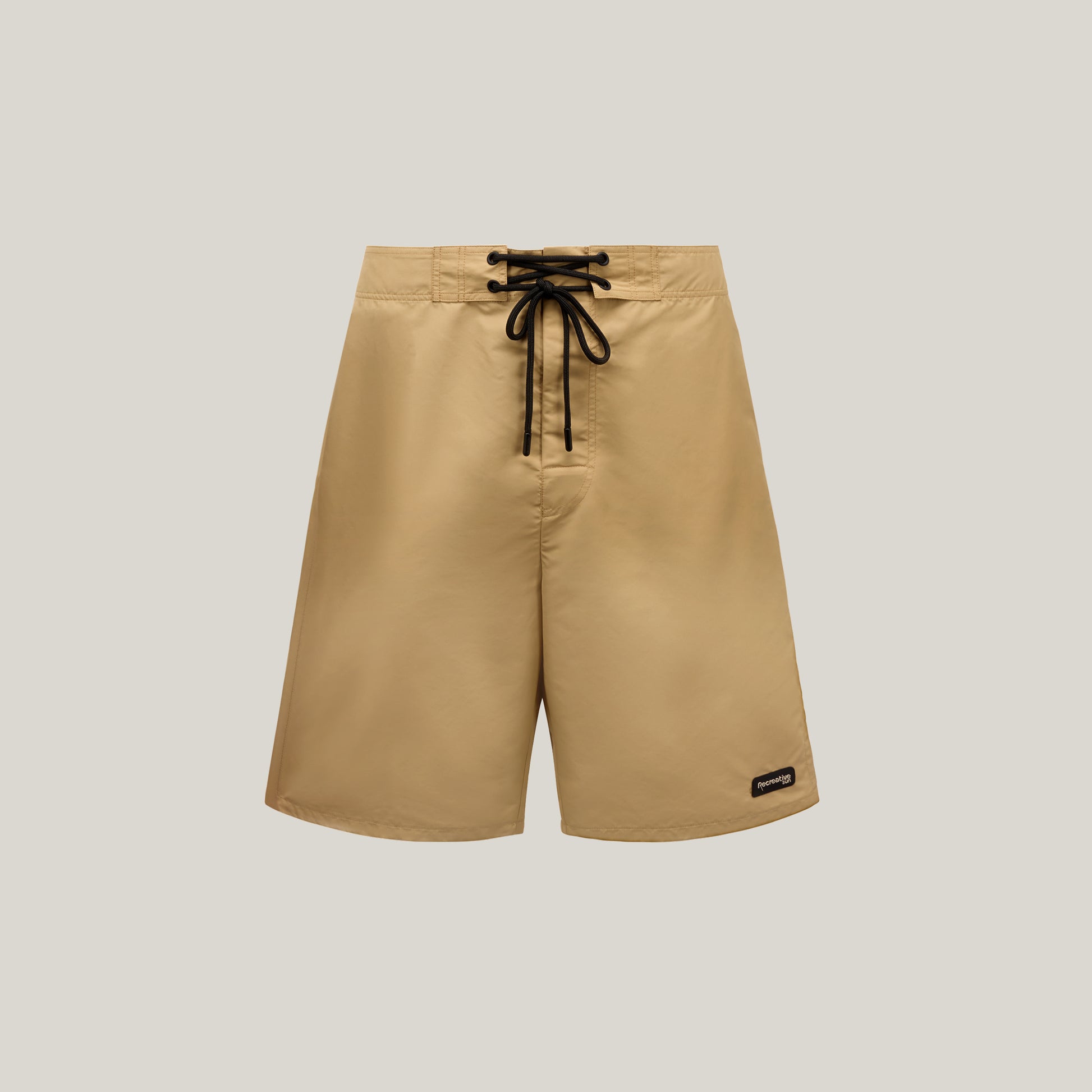 Loose Muay Thai Shorts UPF50+ UV Swimwear Men – Sunshine Beige