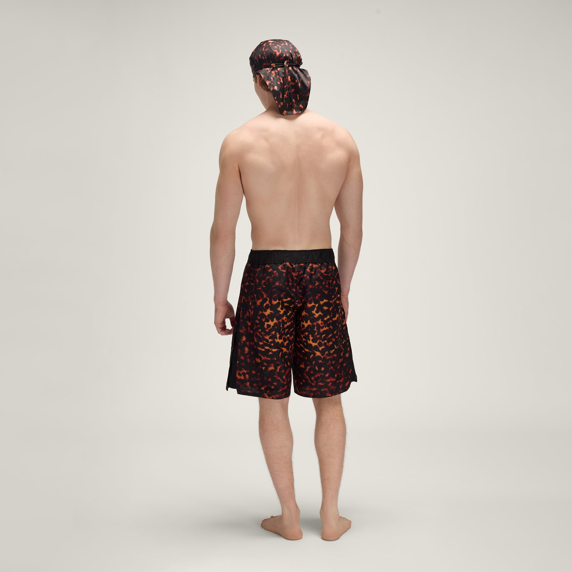 Muay Thai Shorts UPF50+ UV Swimwear Men – Sea Turtle Print