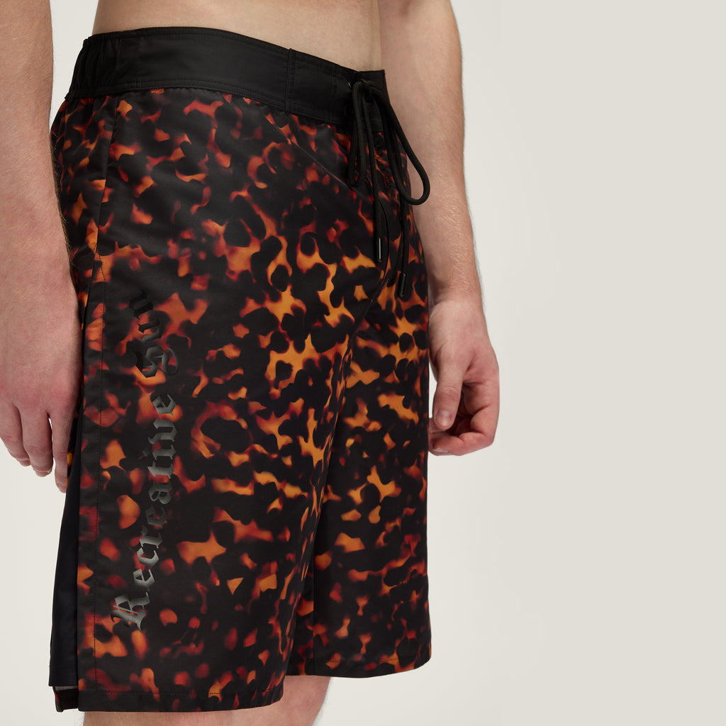 Muay Thai Shorts UPF50+ UV Swimwear Men – Sea Turtle Print