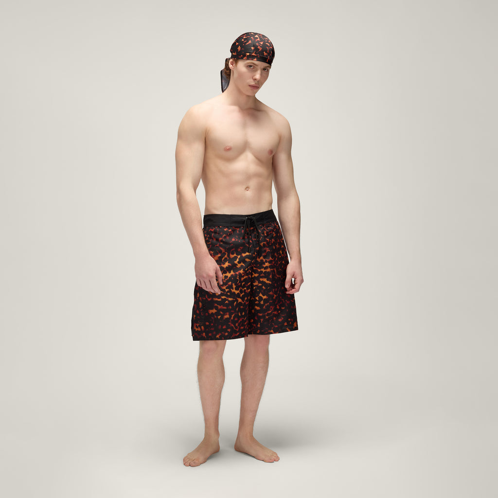 Muay Thai Shorts UPF50+ UV Swimwear Men – Sea Turtle Print