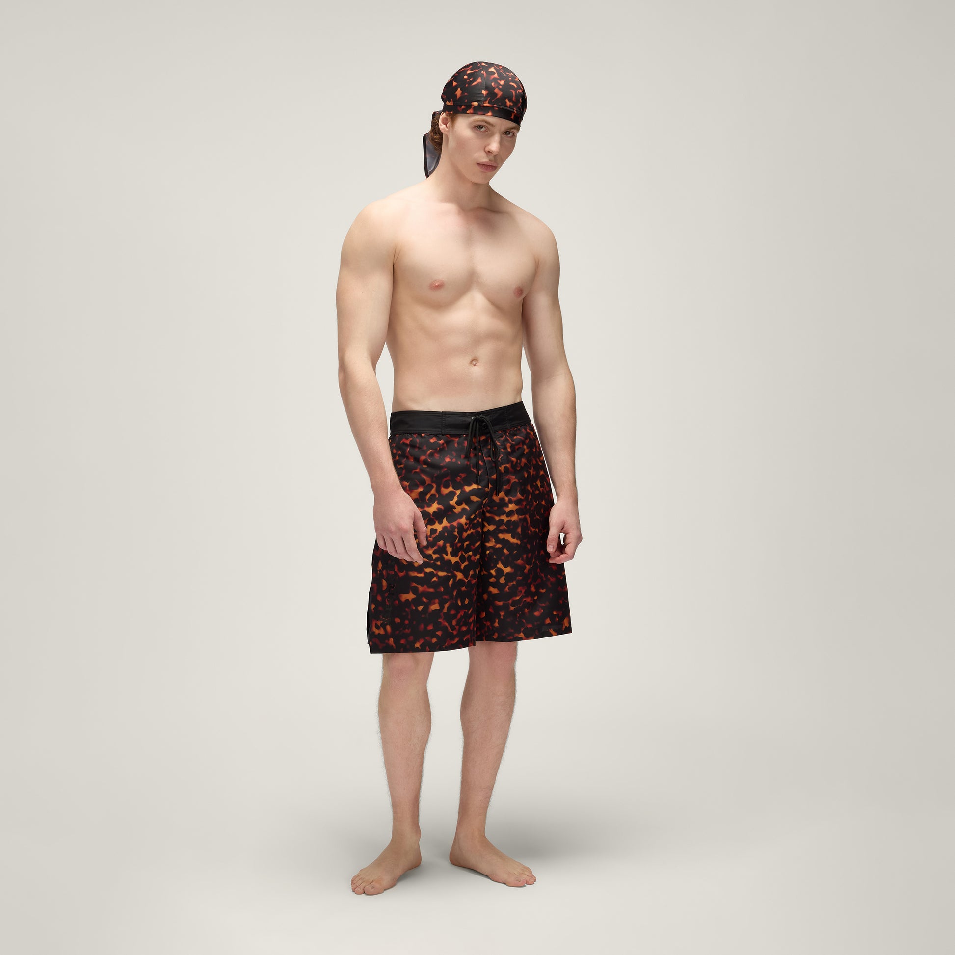 Muay Thai Shorts UPF50+ UV Swimwear Men – Sea Turtle Print