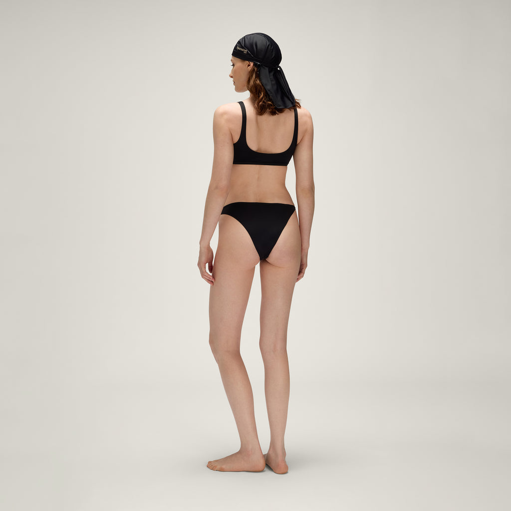 Tiny Bikini Bottom UPF50+ UV Swimwear Women – Vulcanic Black