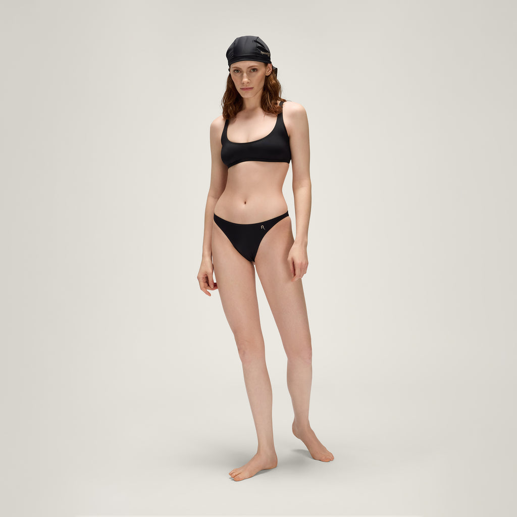 Tiny Bikini Top UPF50+ UV Swimwear Women – Vulcanic Black